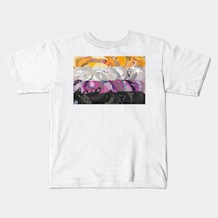 Nonbinary Flag Collage Kids T-Shirt